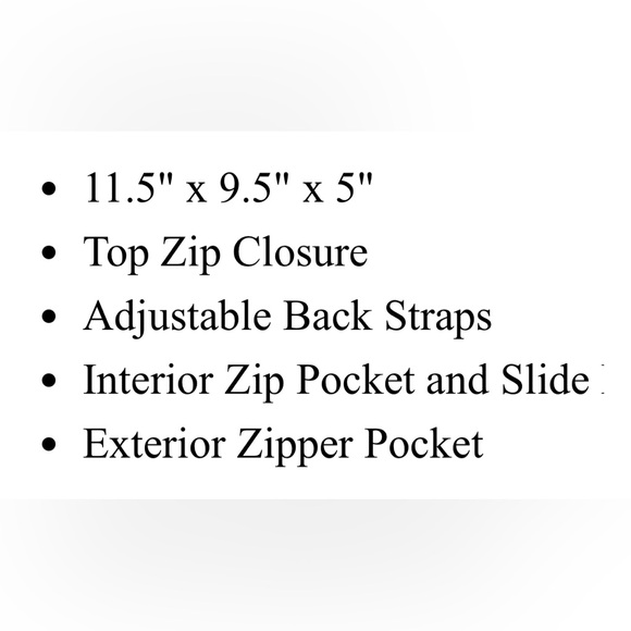 KATE SPADE Small Bradley Wilson Road HUMMINGBIRD Backpack NWOT - Picture 13 of 14